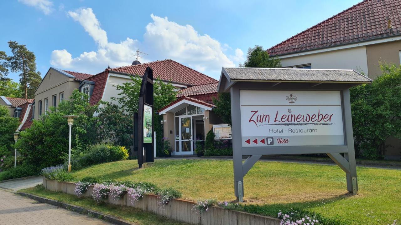Hotel Zum Leineweber Бург Екстер'єр фото